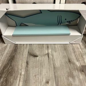 Big Kids Blue Shark Decorative Shelf